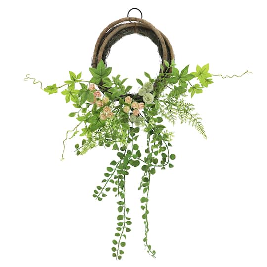 6&#x22; Ivy &#x26; Wildflower Mini Wreath Arrangements by Ashland&#xAE;